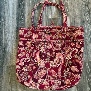 Vera Bradley Paisley Patterned Tote Bag